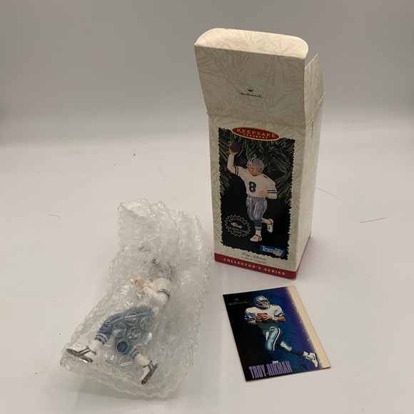 Hallmark Other - Hallmark Football Legends Troy Aikman